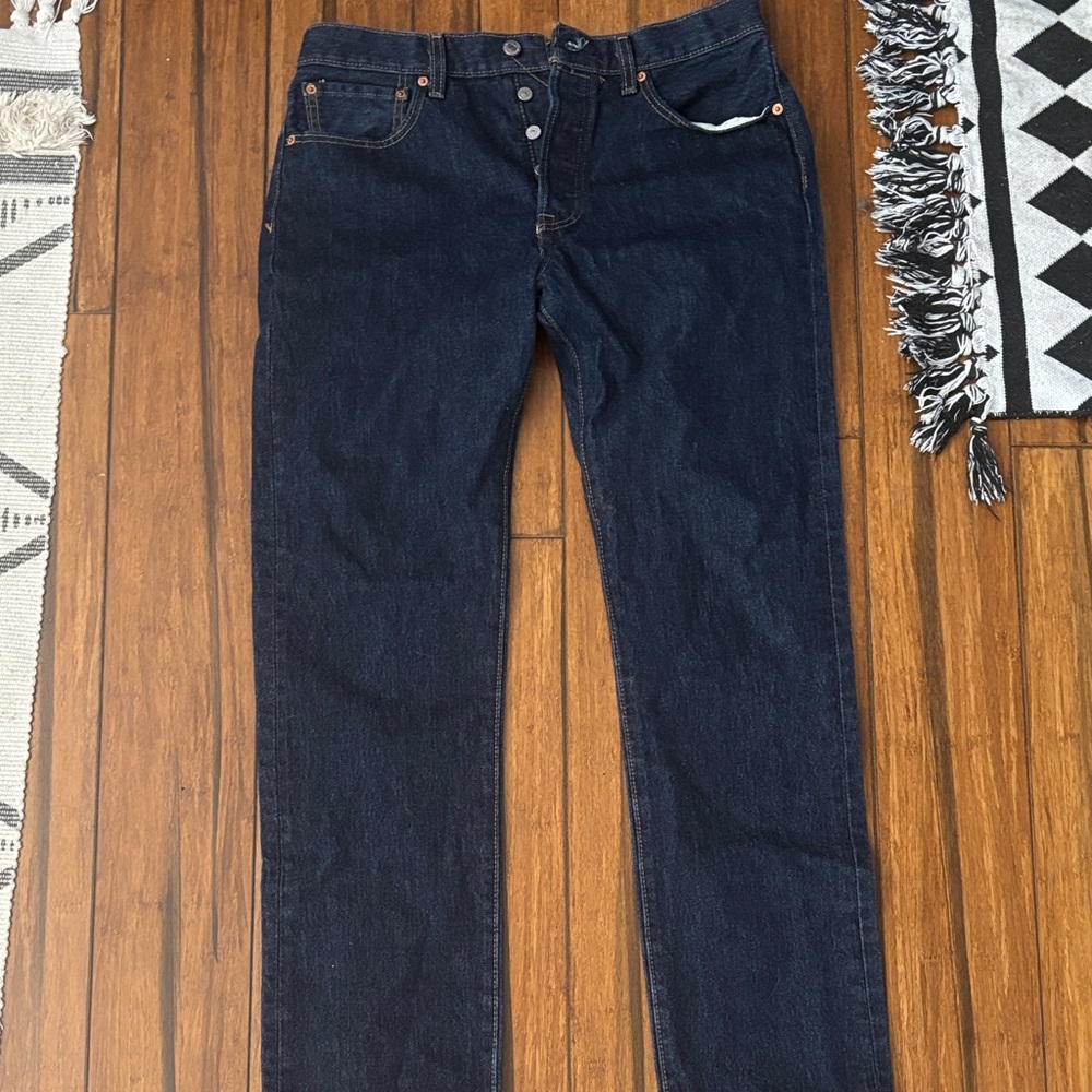 Levi's Men's Dark Blue Jeans